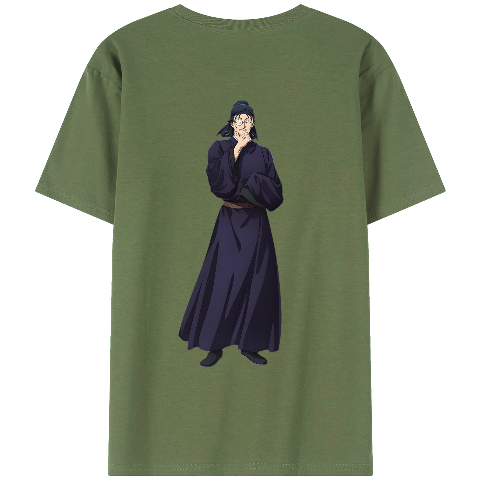 （画像用） 薬屋のひとりごと The Apothecary Diaries 綿100％ メンズ半袖Tシャツ（バックプリント） 通気性